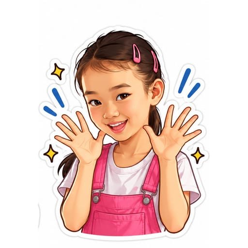 Xuanie waving hello